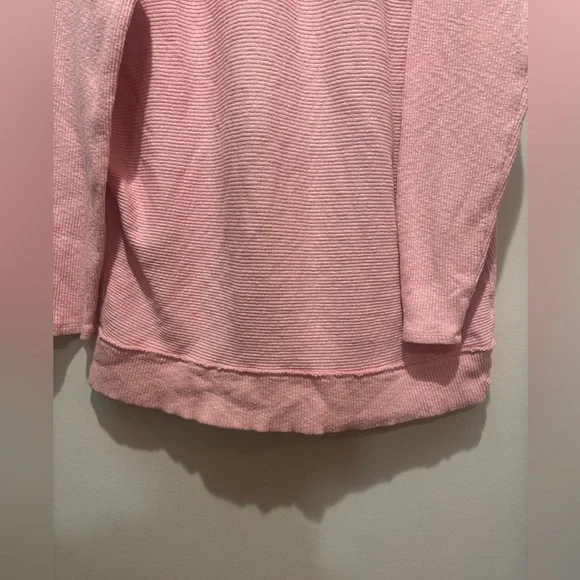 We the Free Pink Casey Ribbed Oversized Cotton Long Tunic Women’s XL - Picture 7 of 15